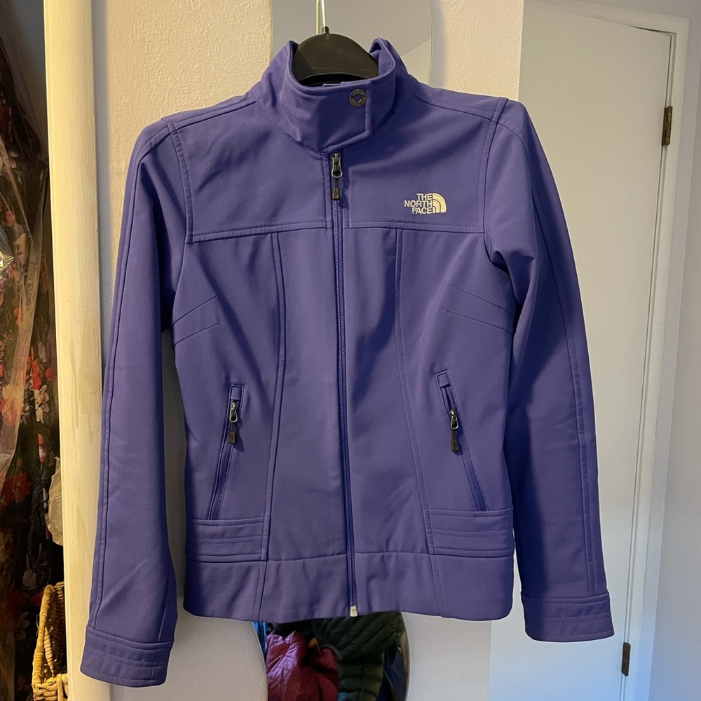 The North Face raincoat